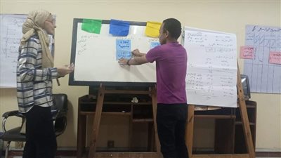 ورشة عمل لتأهيل الأسر والشباب لريادة الأعمال بالجيزة | صور
