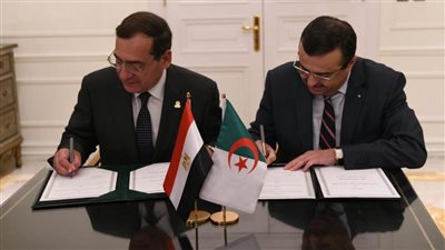 مذكرة تفاهم بين مصر والجزائر للتعاون فى مجالات الغاز والبترول والمناجم