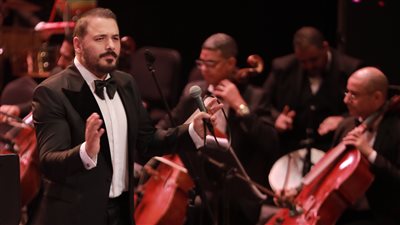 بلاش هم وحرقة دم.. رامي عياش يوجه رسالة لـ شيرين من مهرجان الموسيقى