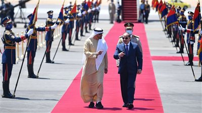 السيسي: الشعبان المصري والإماراتي دائمًا على قلب رجل واحد.. العلاقات قائمة على الفهم لظروف المنطقة والعالم والتكامل وتعزيز التعاون
