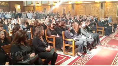 وصول جثمان الدكتور رشاد برسوم إلى كنيسة المرعشلي | فيديو 