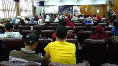 ندوة عن الأمن السيبراني في شبكة المعلومات لطلاب جامعة المنيا
