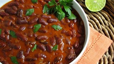 أسهل طريقة لعمل اللوبيا الحمراء المطبوخة 