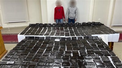 ضبط 812 طربة حشيش بحوزة عاطل وسائق بالجيزة