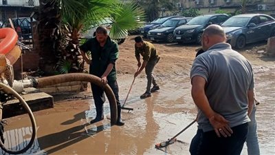 تواصل الجهود بالجيزة لتحسين حركة سير المواطنين | صور