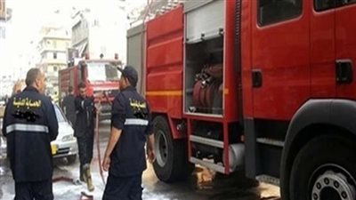 الاستماع للشهود في اشتعال سيارة أعلى الأوسطي بطريق القاهرة السخنة