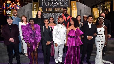 العرض الخاص لأحدث أفلام مارفل Wakanda For ever | فيديو وصور