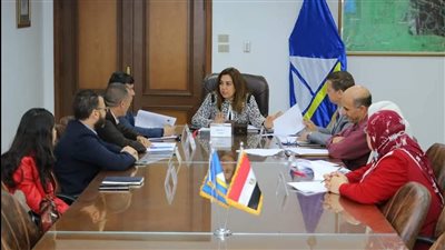 محافظ دمياط تناقش مستجدات مشروع التنمية الحضارية 