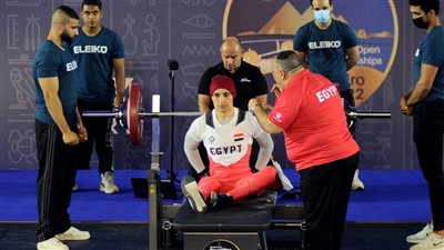 صباح عبد الفتاح تتوج بذهبية البطولة الأفريقية لرفع الأثقال البارالمبى
