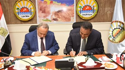 بالتزامن مع COP27.. محافظ مطروح يوقع بروتوكول تعاون للحفاظ على البيئة المائية|صور