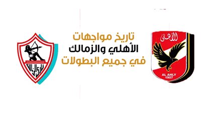  تاريخ مواجهات الأهلي والزمالك في جميع البطولات | إنفوجراف