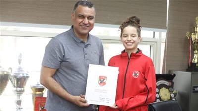 الأهلي يجدد التعاقد مع هنا جودة لمدة موسمين