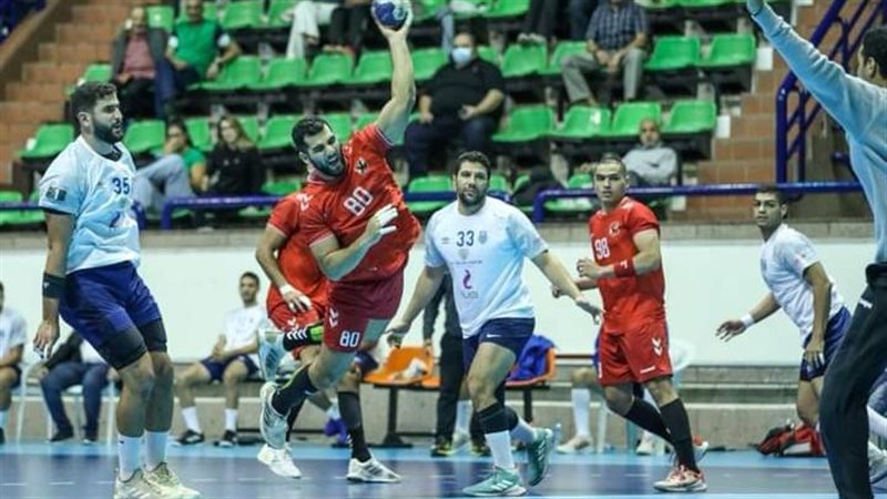 رجال يد الأهلى أمام
