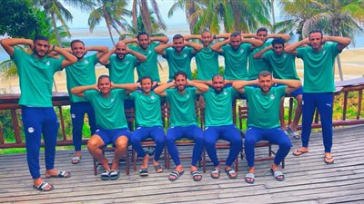 منتخب الكرة الشاطئية يدعم مؤمن زكريا قبل نهائي كأس الأمم الإفريقية