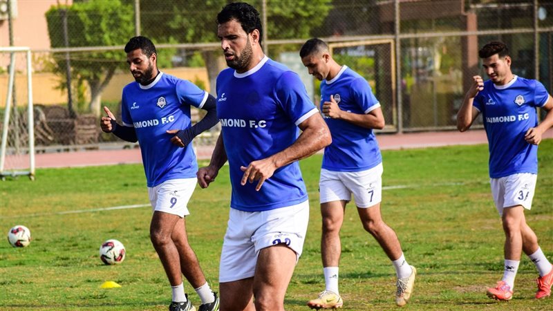 أحمد جعفر في تدريبات