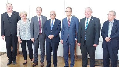 وزير التربية والتعليم يلتقي بالسفير الألماني لبحث تطوير التعليم قبل الجامعي