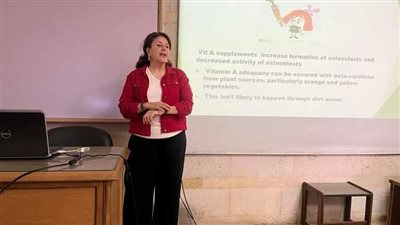 جامعة عين شمس تنظم ندوة عن العادات الغذائية السليمة لتجنب أمراض هشاشة العظام