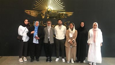 وزيرة الثقافة والشباب الإماراتية تزور المتحف القومي للحضارة