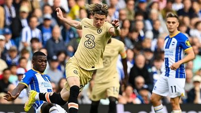 تشيلسي يتأخر أمام برايتون 0/3 في الشوط الأول