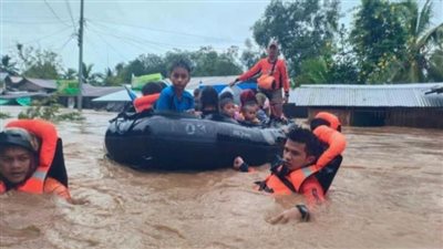 ارتفاع عدد ضحايا الفيضانات في الفلبين إلي ٣٩