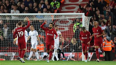 ليدز يونايتد ينهي سلسلة ليفربول النظيفة بملعب أنفيلد