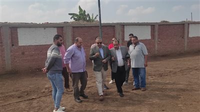 وكيل رياضة القليوبية يتفقد مركز شباب ميت الدريج بكفر شكر