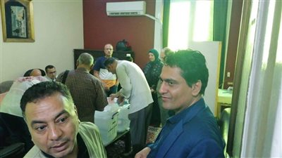  صحفيو الإسكندرية يتوافدون للتصويت في الانتخابات| صور 