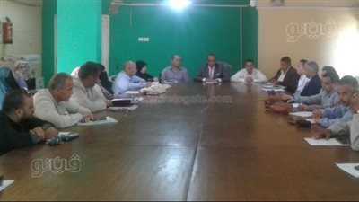 تنفيذي الواسطى يبحث إطلاق اسم الشهيد أحمد رجب على مدرسة ببني سويف