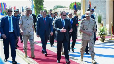 18 صورة ترصد افتتاح السيسي مركز التحكم المركزي للشبكة الوطنية للطوارئ والسلامة العامة 