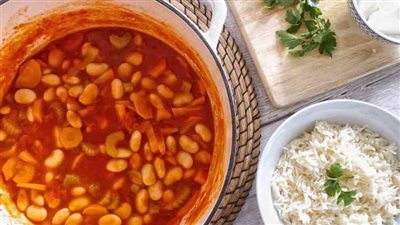 طريقة عمل الفاصوليا البيضاء في خطوات بسيطة