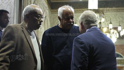  رئيس الأعلى للثقافة وكبار الأدباء يقدمون واجب العزاء لعائلة بهاء طاهر | صور