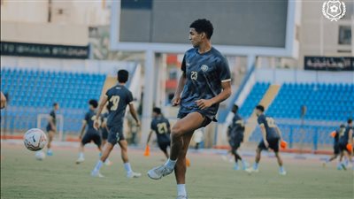 لاعب المنتخب الأولمبي ينتظم في مران الإسماعيلي