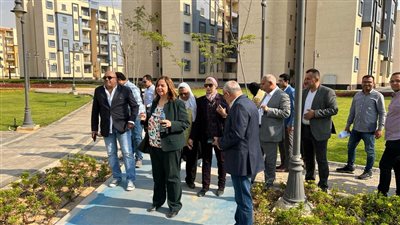 رئيسة صندوق الإسكان الاجتماعي تتفقد نماذج وحدات العمارات الخضراء بحدائق العاصمة