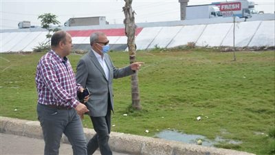 محافظ القليوبية يتفقد أعمال الرصف النهائية لشارع المرور ببنها 