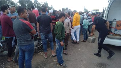 إصابة ٨ أشخاص في حادث انقلاب سيارة ميكروباص بطريق مطروح