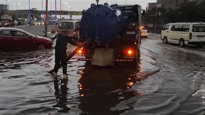 سقوط أمطار في القليوبية l صور 