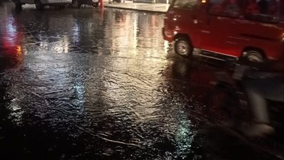 10 صورة ترصد شفط تجمعات مياه الأمطار من شوارع ميت غمر بالدقهلية 