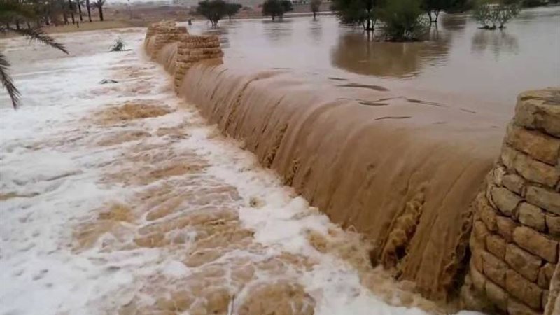 السيول في الأقصر
