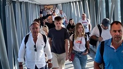 مطار سفنكس الدولى يستقبل رحلات شركة 