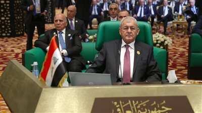الرئيس العراقي: نعانى من وضع إقليمي ودولي يفرض علينا نجاح القمة العربية
