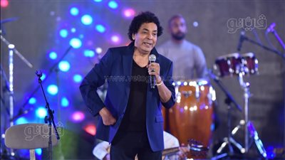 ليلة الكينج.. 15 صورة من حفل محمد منير بمهرجان الموسيقى العربية