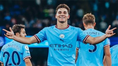 مانشستر سيتي يحسم موقف ألفاريز من أولمبياد باريس 