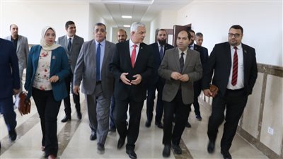 جامعة المنوفية تستقبل وفدا من مجلسي النواب والشيوخ