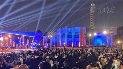 أول صور من مسرح حفل الكينج محمد منير بدار الأوبرا 