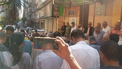 تشييع جثمان المطرب السكندري إبراهيم عبد الشفيع لمثواه الأخير