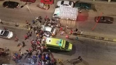 مصرع فتاة صدمتها سيارة أثناء عبورها الطريق بحلوان