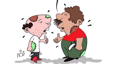 سعر الدولار في كاريكاتير فيتو