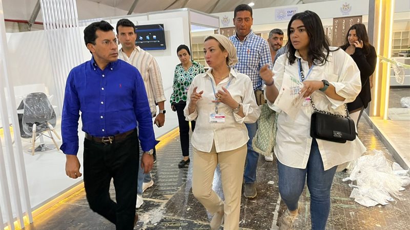 وزيرًا الشباب والبيئة