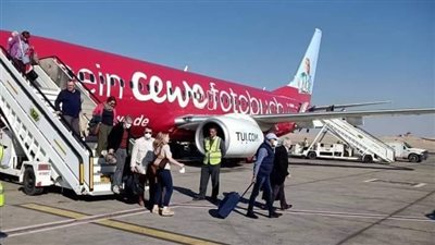 استئناف رحلات شركة Tui Fly Germany بمطار الأقصر الدولي