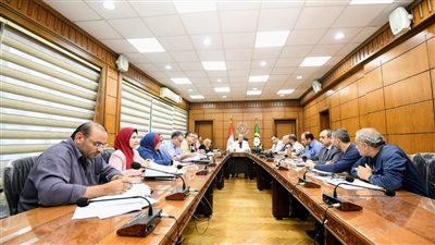 السكرتير العام لمحافظة الدقهلية يترأس اجتماع الأمانة الفنية لمجلس إدارة المنطقة الصناعية بجمصة